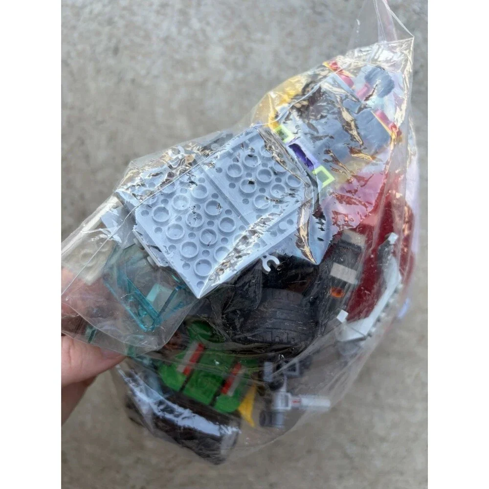 2lbs Lego Mixed Lot Pieces Belt/Tires/ Accessories/ Cars
